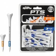 TeePride Professional tee System, Performance Plastic Tees Combo Pack, 3-1/4 Inch - blanco - Ver 10