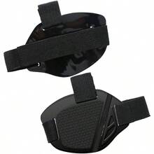2 - Piece Motorcycle Shoe Protector Rubber Shift Pad, Black - Black - View 5