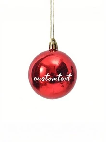 1-100个定制个性化亮面哑光圣诞球装饰品，可定制姓名的红色圣诞装饰品，雪花名字装饰品，定制圣诞礼物，姓氏圣诞装饰品。个性化“圣诞快乐”标牌，搭配节日装饰品，非常适合圣诞树装饰和独特的秘密圣诞老人礼物，圣诞装饰品，圣诞礼品用品。 - 彩色 - 查看 42