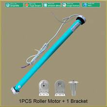 Tuya Wifi AC100-240V Smart Curtains Motor Roller Blinds For Windows To 37mm 38mm Tube Shutter Electric Motor Automatic Shade System Remote Voice Control Alex Yandex Alice - Multicolor - View 9