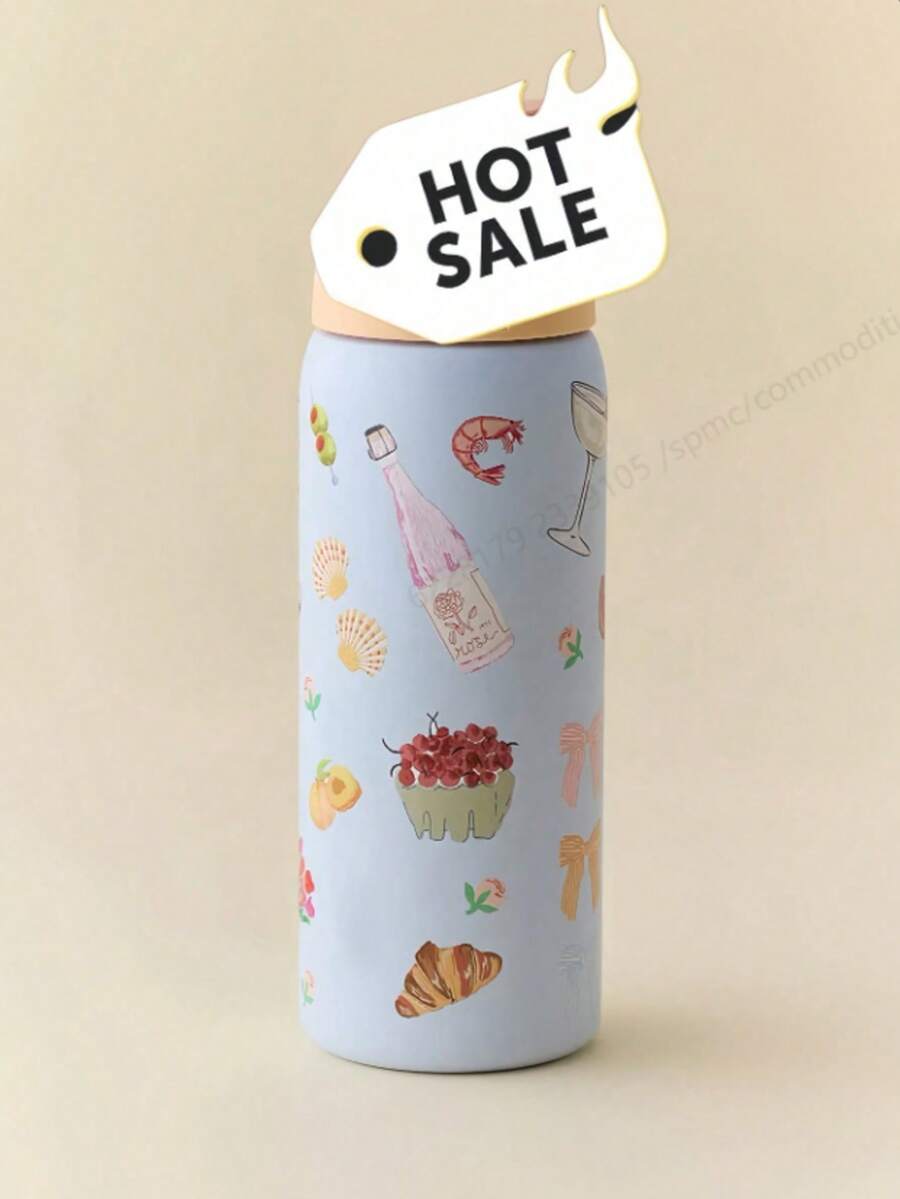 New Original OWALAS 320oz Halloween & Christmas Limited Edition Water Bottle - Sports Water Bottle With Leak-Proof Design & Pop-Up Lid, Multiple Colors Available | Top Gift Choice For Fitness, Running, School, Halloween, Thanksgiving, Christmas & More, Also A Fashionable Water Bottle For Women - 晚餐 - 查看 1