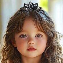 Princess Silver Tiara And Crown Pink Crystal Tiaras Pageant Crowns Rhinestone Birthday Headdress For Women