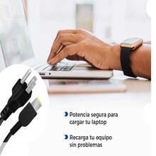 Cargador Para Laptop Compatible Con ULTRABOOK YOGA S43, 11, 13 45w 20v 3.25a Usb Punta Cuadrada - Tipo de Enchufe B Japonés (100V) - Ver 3