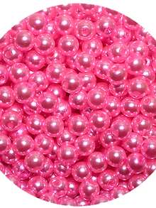 10mm ABS Pearl With Through Hole 125 Units - Crafts - 粉色 - 查看 4