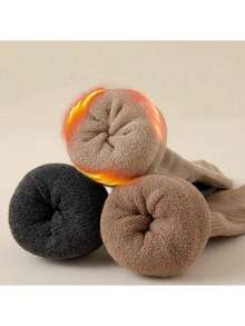 1/3 Pairs Women Over The Calf Socks, Warm Thickened Over The Calf Socks, Winter, Cozy Socks