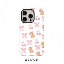 Funda de teléfono con diseño de conejo lindo, de doble capa de protección para teléfonos 17, 17pro Max, 17pro, 17air, 16, 16e, 16 Pro Max, 15, 15plus, 15 Promax, 15 Pro, 14, 14pro, 14 Pro Max, 14 Plus, 13, 13pro Max, 13pro, 11, 12, 12pro, 12 Pro MaxXS, 8 Plus, 7 con diseño brillante, funda de teléfono linda, funda de teléfono con animal, protector de pantalla, cubierta del dispositivo, diseño de conejo lindo, funda elegante, cubierta, carcasa protectora, carcasa de teléfono delgada, protector de teléfono, amantes de los animales, usuarios de teléfonos - Multicolor - Ver 2