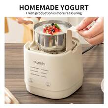 Aisenle EU Plug 1ps Multifunctional Electric Steamer, Egg Steamer, Household Mini Breakfast Machine, Egg Boiler, Egg Cooker Automatic Power-Off Electric Boiler - White - View 9