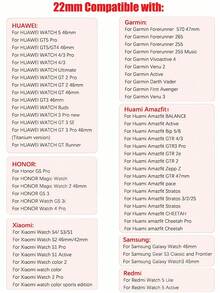 1pc Men Silicone Sports Leisure Style Watch Band Quick Release Sport Strap 20mm 22mm 24mm Watch Strap Watch Replacement Watchband,Breathable Exercise Wristband Accessories,Great Gift For Christmas,Birthday,Back To School Gifts,Suitable For Outdoor Activities,Daily Wear,Travel,Workout Essentials