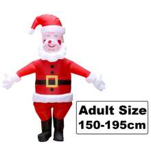 Christmas Costume Santa Claus, Inflatable Santa Claus Riding Role-Playing Costume, Cartoon And Anime Inflatable Costume, Halloween Inflatable Costume, Role-Playing - Multicolor - View 10