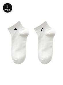 Șosete scurte pentru bărbați, cu țesătură simplă, design minimalist, stil ușor, negre, albe, gri, șosete sport pentru toate anotimpurile, în conformitate cu stilul minimalist