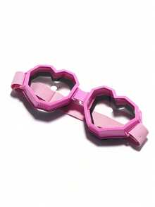 نظارة تزلج كبيرة الحجم بشكل قلب، نظارة تزلج كاجوال شخصية من طراز Y2K، مناسبة لرياضة التزلج والملابس الخريفية والشتوية