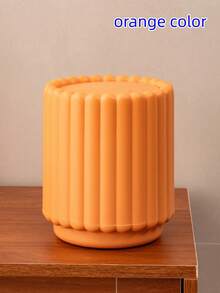 2026 New Desktop Trash Bin, Household Use, Large Opening, Press To Open The Lid, Compact Sunflower Storage Bin, Garbage Can