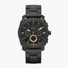 Fossil 简约时尚男士日常通勤石英手表 FS4682 - 黑色 - 查看 7