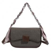 Small bag fashionable women's simple new portable messenger bag niche shoulder underarm bag original exquisite saddle bag