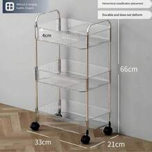 Acrylic Storage Rack, Suitable For Bathroom, Kitchen And Living Room Organization With A Transparent Multi-Layer Design And A 360° Rotation Feature For Easy Access To Tissue Boxes, Cosmetics, And Everyday Essentials; Space-Saving, Clear Acrylic Construction With Smooth Edges; Keeps Countertops Tidy In Vanity, Sink, Pantry, Laundry, And Dining Areas; Versatile, Stylish Storage Solution That Enhances Modern Decor And Daily Efficiency. - Multicolor - View 13
