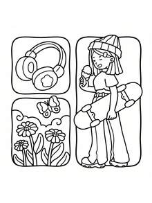 1 Cuốn sách "Không gian của bé gái: Sách tô màu chủ đề Coco", phù hợp cho người lớn và thanh thiếu niên, thiết kế không gian siêu dễ thương và ấm cúng, giúp bạn thư giãn (Sách tô màu không gian ấm cúng). Sách tô màu có thể giải tỏa cảm xúc và giảm bớt lo âu | Món quà lý tưởng cho các ngày lễ và dịp đặc biệt, phù hợp cho bé trai, bé gái, thanh thiếu niên và trẻ em. - Nhiều màu - Xem 10