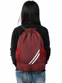 SEYATULLH Mochila multifuncional para mujer, mochila de viaje para gimnasio, yoga, running, al aire libre, casual, con cordón, bolso de hombro, bolso deportivo para deportes, fitness, ejercicio, gran capacidad, bolso de viaje para vacaciones para mujeres y hombres, bolso de gimnasio duradero, bolso de yoga