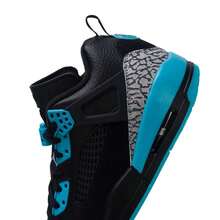 Men's Jordan Spizike Low Casual Outdoor Training Shoes, Lightweight & Comfortable Sports Sneakers FQ1759-005 - Black/Wolf Gray/Gamma Blue - View 7