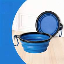 Portable Foldable Dog Bowl - With Hook, Collapsible Pet Feeder, Anti-Spill Design, Suitable For Small/Medium/Large Dogs - Travel, Cage, Home Use - Easy To Clean Material, Space-Saving - Multicolor - View 15