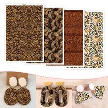 1 PC Gorgeous Abstract Oil Painting Series Pattern Soft Ceramic Earrings Water Transfer Paper Color Painting Leopard Handmade Clay Disposable Water-Soluble Stickers - Multicolor - View 2