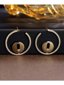 1 对时尚、精致、优雅的女士耳环，适合日常佩戴和派对，是馈赠佳品 - 耳環 - 查看 16