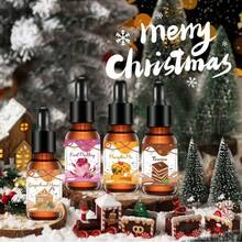 6pcs/1pc Christmas Essential Oil Set/10ml Edible Essential Oil Candy Cane, Tiramisu, Pumpkin Pie, Christmas Tree, Etc., Aromatic Oil Creates The Festive Atmosphere Of Christmas And New Year, 10ml Water-Soluble Essential Oil/Aromatic Diffuser/Humidifier/Diffuser Stone/Car Diffuser, Bedroom, Living Room, Kitchen, Bathroom, Car, Hotel Leisure Perfume, Christmas Gifts, New Year Gifts, New Year Gifts - New 2 - View 6