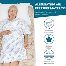 Alternating Air Pressure Mattress Pad For Bed Sore Prevention In Home And Medical Settings Hospital-Grade Mattress Topper With Whisper-Quiet Pump Waterproof And Heat Resistant Ulcer Cushion Pad Ideal For Long-Term Care And Mobility-Impaired Individuals 75 X 35 Beige - 75x35 - View 2