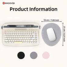 18x21cm Excovip Small Mouse Pad, Non-Slip Back, Smooth Surface, Easy To Carry, Multiple Colors Available