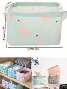 5/1 Desktop Fabric Storage Basket, Desktop Organizer Basket, Storage Box, Multi-Functional Foldable Storage Box, Shelf, Storage Box, Storage Basket, Wardrobe Miscellaneous Storage Basket, Underwear And Socks Storage, Foldable Storage Basket, Cosmetics Storage Box, Holiday Gift, Valentine's Day Gift, Birthday Gift, Suitable For Teachers, Classmates And Family - Multicolor - View 9