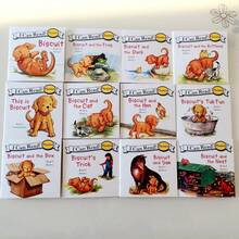 Lachilly 12Book/Set Phonics Fun!: Includes 12 Mini-Books Featuring Short And Long Vowel Sounds Paperback, Children Bedtime English Reading Book,I Can Read Phonics Pocket Book