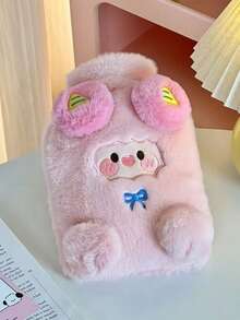 1个毛绒暖水袋，可爱绵羊造型，女士冬季暖腹暖手热水袋 - 彩色 - 查看 9