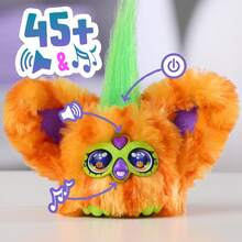 Hasbro Furby Furblets Bub - 迷你伙伴，超过 45 种音效和音乐，只会说 Furbish 语，电子毛绒玩具，粉色和白色，返校礼物，适合 6 岁及以上儿童 - BOO-KIN&TRICK-EE - 查看 3