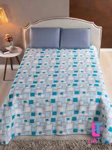 Assorted Printed Duvet 170 Thread Count Microfiber Floral Geometric Queen\Couple\Single Loose Blanket - 什錦幾何印花 - 查看 4