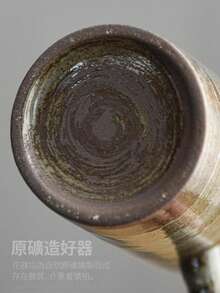 日式加厚陶瓷木柄马克杯，创意小众速溶咖啡杯，复古陶瓷早餐杯 - 彩色 - 查看 9