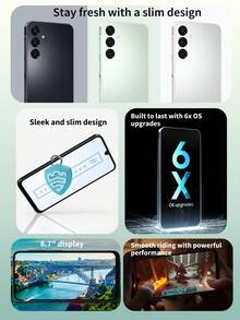 Samsung Galaxy A16 4G LTE 手机 - 6GB RAM + 128GB ROM、6.7 英寸 Super AMOLED 显示屏、多摄像头系统（超广角、微距）、IP54 防水防尘、5000mAh 长效电池、6 代操作系统升级、快速流畅的游戏、流媒体和令人惊叹的摄影性能，非常适合日常使用和娱乐