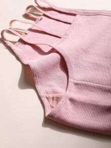 6pcs Women's Cotton Hollow Out Sexy Breathable Comfort Panties