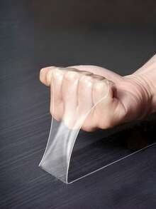 1pc Heavy Duty Double Sided Tape - Reusable, Residue-Free, Strong Adhesive, Multi-Purpose, Removable & Washable, Suitable For Home, Office & Car!1/3/5M Double Nano Tape Tracsless Double Sided Tape Transparent No Trace Reusable Waterproof Adhesive Tape - Multicolor - View 7