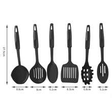 Non-Stick Pots And Pans Set 13-Piece Kitchen Utensil Set Kitchen Cookware - Black - View 3