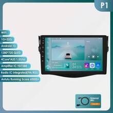 9"7862 Android Auto Car Radio GPS Stereo For RAV4 Rav 4 2006-2012 Multimedia Player 4G 8Core Carradio Carplay HeadUnit - P1-4核-1G 32G - 查看 1