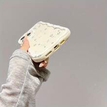 Funda de Teléfono de Moda con Patrón de Estrella Blanca Adecuada para  16/ 16 Pro/ 16 Plus/ 16 Pro Max/ 15/15 Plus/15 Pro/15 Pro Max,  14/14 Plus/14 Pro/14 Pro Max,  13/13 Pro/13 Pro Max,  12/12 Pro/12 Pro Max,  11/11 Pro/11 Pro Max - Resistente al Polvo y a los Golpes, Diseño de Alta Estética - Colores mixtos - Ver 7