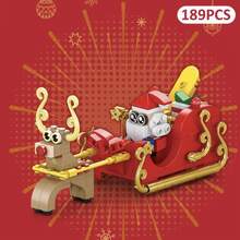 Christmas Santa Claus, Christmas Tree, Train, Snowman Micro Particles Building Blocks, Creative Gift, Reindeer Assembled Blocks - Educational ABS Toy Box Packaging, Best Holiday Gift Room Decoration Christmas,Ornaments Christmas,Adult Building Blocks,Little Houses,Gifts,Christmas Train Set,Christmas,Building Blocks,Christmas Decorations