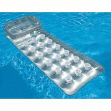 Intex Suntanner Tumbona para piscina de 18 bolsillos con reposacabezas paquete de 2 58894EP - Gris - Ver 2