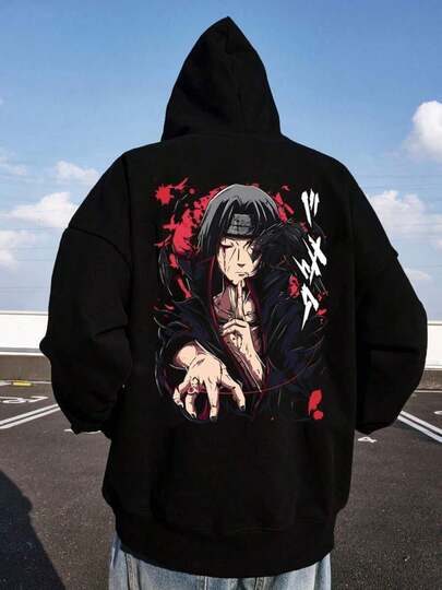 Men's Anime Hoodies And Sweatshirts, Comfortable And Soft Against The Skin, Perfect For Parties, Gifts, Casual Wear, And Everyday Wear. Kimetsu No Yaiba Christmas/New Year Costumes For Men, Matching Outfits For Couples, Men's Winter Clothing, Christmas/New Year Costumes For Couples, Christmas/New Year Costumes For Men