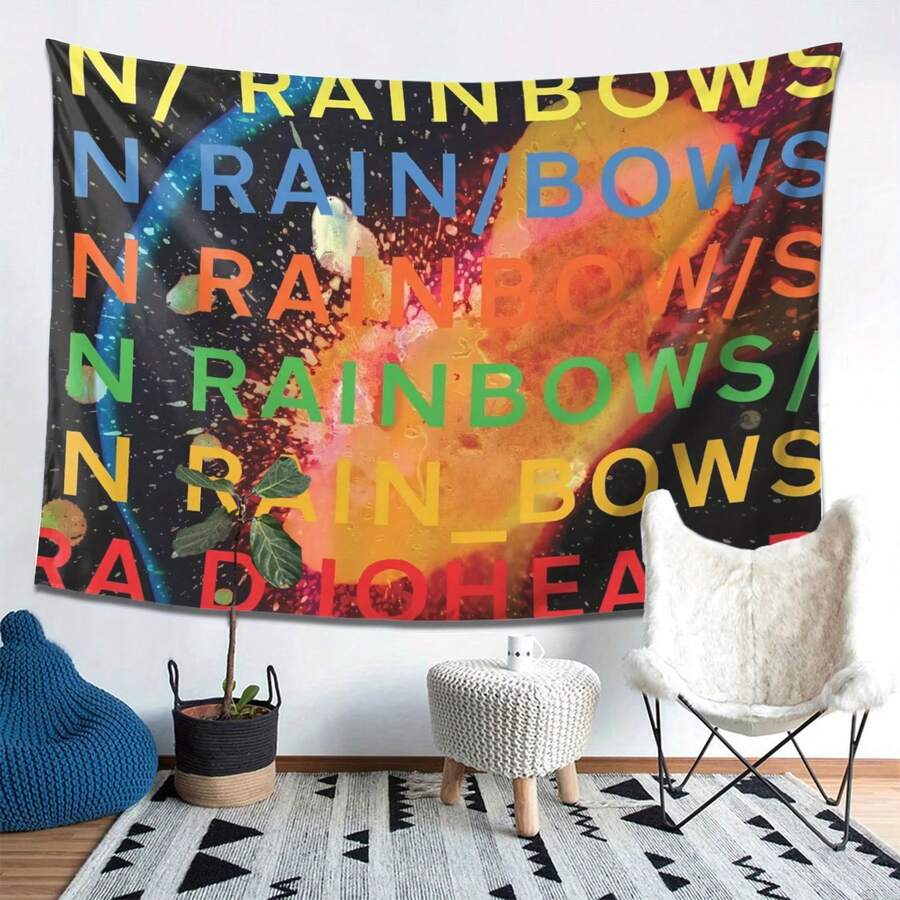 1 pièce [Tapisserie gothique de vampire] Tapisserie gothique de vampire en polyester durable | Décoration murale d'album noir et rouge. Décoration pour salon, chambre à coucher, bureau - Design inspiré de la musique, sans électricité nécessaire, décoration d'intérieur gothique