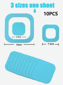 30 片装方形浴缸踏板防滑贴纸，防滑浴缸贴纸，浴缸贴纸，粘性贴花，适用于浴缸淋浴、泳池、船只、楼梯