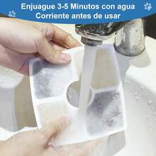 12 Piezas Filtro para Fuente de Agua para Gatos, Filtros de Repuesto para Bebederos para Gatos con Resina y Carbón Activo para Mascotas - 1 - Ver 3