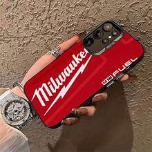 Funda para teléfono What Fuel What Milwaukee Compatible con fundas para teléfonos   17  16 Pro Max  15 Pro Max  13 y  12 Fabricada en material de TPU que proporciona protección contra golpes y caídas. Gran regalo para familiares, amigos, novios, novias y Halloween. - Negro - Ver 3