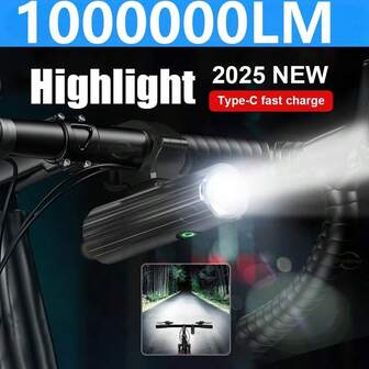 4 Modes Bike Light Safety Lamp Built-In Battery Front Light Bicycle USB Rechargeable Bike Light With Horn Bicycle Head Lights Rechargeable LED Flashlight For Cycling Bike Headlight With Clip Road Bicycle Lamp Outdoor Riding ﻿