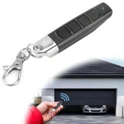Universal Garage Door Remote Control, 433 MHz Remote Control Cloning, Handheld Transmitter 4 Channels With Learning Function, Garage Door Opener Universal, Roller Shutter Switch, Remote Control