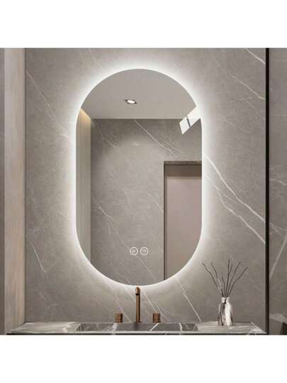 60 90 Cm Slimme LED Touch Anti Fog Wand Spiegel Bathroom Hair Salon